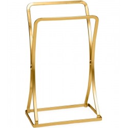Porta Toalha Para Lavabo 31,5 Cm Altura Linha Dourado Fosco